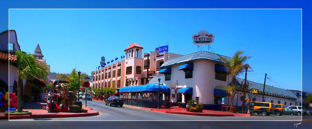 Hotel Posada El Rey Sol Ensenada Eksteriør bilde