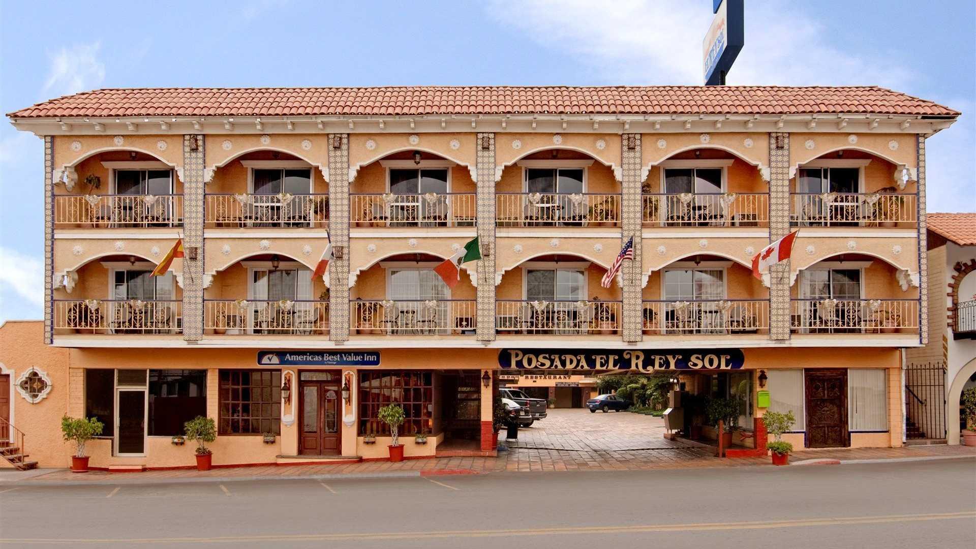 Hotel Posada El Rey Sol Ensenada Eksteriør bilde